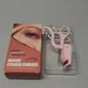 Heated Eyelash Curler Fast Heat Up in 5s - C-Shaped Rechargeable Electric Eyelash Curler for 24H Long Lasting Curls - Safe Anti-Burn Lash Curler Elevate Your Beauty with Stunning Lashes