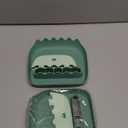 2 Pack Lid and Spoon Rest for Kitchen Counter, Cooking Ladle/Spatula/Spoon Holder for Stove Top, Utensil Rest with Pot Lid Holder for Countertop, Kitchen Gadget Rack, Christmas Cooking Accessories, Green