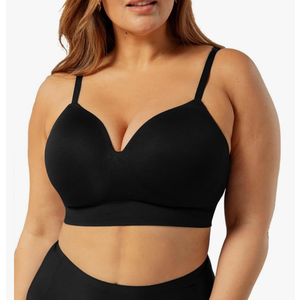 Truekind Bras for Women No Underwire, Seamless Bra, Plus Size Adjustable Bralette, Wireless Bras for Women, XL