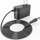 Charger for LEVOIT Cordless Vacuum Cleaner Compatible with LEVOIT LSV-V201-WUS/LVAC-120 / LVAC -200 22.2V Li-ion Battery Cordless Stick Vacuum Cleaner Power Adapter Black