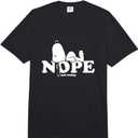 Peanuts - Snoopy Nope Comfort Colors Adult Heavyweight T-Shirt, XL