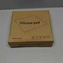 Washing Machine Drain Pan Silicone mat – 53.5x26.8 Inch Non-Slip Waterproof Washer Drip Tray, Anti-Vibration Soft Mat for Under Dryer or Washer, Floor Leak Protector for Laundry Room