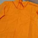 Mepase Halloween Couple Costume Orange Jumpsuit Costume Inmate Outfit Police Accessories Jail Criminal Uniform Adult (Small)