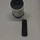 Mini Portable Projector with 4K Support, Bluetooth 5.4 WIFI6, 5watt Sound Base Speaker, 160 ANSI, Android 11, 210 Rotation , Auto Keystone Correction Video Projector HY300 ULTRA