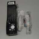 LIANYU 16-Piece Forks and Spoons Silverware Set, 8 Dessert Forks (6.7 Inch) and 8 Teaspoons (6.7 Inch), Stainless Steel Square Flatware Cutlery Set for Home Kitchen Hotel, Dishwasher Safe