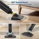 Steam Mop for Floor Cleaning with 2 Washable Pad, 30s Quick-Heating, Lightweight Floor Steamer Cleaner Mop for Hardwood, Tile, Laminate Floors，Carpet