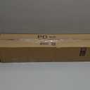 Moen Home Care Bathroom Safety 24 Inch Stainless Steel Handicap Grab Bar for Bathtub and Shower, Slip Resistant Peened Texture, Elderly Assistance Product, Polished Brass, R8724P