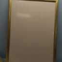 20x30 Solid Wood Frame Gold, Ornate Natural 30x20in Picture Poster Frame, Modern Golden 20 x 30inch Gallery Wall Pic Photo Frame with HD Plexiglass, Horizontal Vertical Wall Mounting Display 1pcs