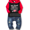 NZRVAWS Baby Boy Clothes Toddler Boy Outfit 2 3 4T 6 12 18 24 Month Fall Winter Hoodie Clothing, 18-24 month