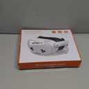 Kinwin 30W Fast Charging Dock for Meta Quest 3S/3/2, Magnetic Charger Station Stand for Oculus Quest 3S/3 Accessories with 11-Color RGB Light, 2 Rechargeable Batteries & Covers (Round/White)