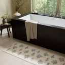 Loloi Chris Loves Julia Clove Ivory/Lt. Blue 1'-9" x 2'-10" Bath Mat