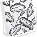 HBlife Napkin Holder, Acrylic Dining Table Dispenser for Cocktail Tissue, Clear Containers for Organizing Kitchen Paper