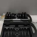 Amazon Basics Adjustable Dumbbell Hand Weight Set, 38 Pounds, Black