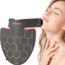 Red Light Therapy for Neck, 660nm Red Light & 850nm Near Infrared Light for Neck Decollete Chest at Home (Light Gray)