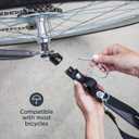 Schwinn Bike Coupler for Schwinn and InStep Bike Trailers, Flat, Universal Replacement Hitch, Easy Installation, Metal Body with Metal Pin, Fits Most Bikes, Compatible with Cargo and Child Trailers