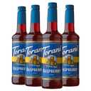 Torani Sugar Free Syrup, Raspberry, 25.4 Ounce (Pack of 4) (EXP 04/22/26)