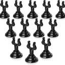 New Star Foodservice Triton Harp Clip Style Place Card / Table Number Holder, 1.5 Inch (Black)
