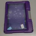 Lainergie 10in Tablet Case for Kids,Incompatible iPad Samsung TCL, Shockproof Kid-Proof Cover with Screen Protector Handle Stand,Purple