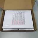 Ohuhu Blank White Cards and Envelopes 100 Pack - 5" x 7" Heavyweight Folded Cardstock and A7 Envelopes for DIY Greeting Cards Wedding Birthday Invitations Baby Shower Thank You Cards and All Occasions