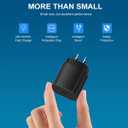 25W Super Fast Charger Type C Wall/Car Charger Combo Kit for Samsung Galaxy S26 S25 S24 S23 S22 S21 Ultra Plus A53 A52 A14 A25 A42 A32 Xcover 7 6 iPhone 17 16 15 Pro Max Pixel 10 9 8 Moto USB C Cable