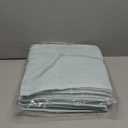 Amazon Basics face Towels for bathroom, 100% Cotton Extra Absorbent washcloth, Fast Drying - salon towel - 24 Pack Ice Blue (12 x 12 inches)