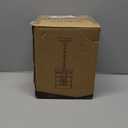 Rustic Pendant Light Fixtures, Farmhouse Kitchen Wood Hanging Lighting, Industrial Round Cage Chandelier for Entryway Hallway Dining Room Bedroom Foyer