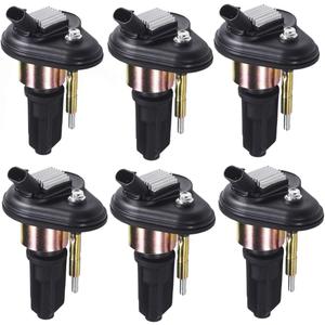 Set of 6 Ignition Coils Pack for Chevrolet Trailblazer GMC Envoy Buick Rainier Oldsmobile Bravada Isuzu Ascender