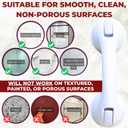 Safe-er-Grip Safe-er-Grip Changing Lifestyles Suction Cup Grab Bars for Bathtubs & Showers; Safety Bathroom Assist Handle, White, 12 inches
