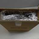 Dish Drying Rack - Space-Saving Small Dish Rack for Kitchen Counter, Rust-Resistant Kitchen Drying Rack, Compact Dish Drainer Organizer with Utensil Holder for Home Kitchen, Black