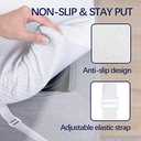 VALUXE 4 Inch Gel Memory Foam Mattress Topper Twin Size High Density Cooling Pad Pressure Relief Bed Topper (with Removable & Washable Bamboo Cover)