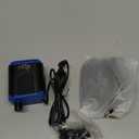 AQQA DC Aquarium Water Pump with Controller,4 Flow Adjustable,Feed Mode,IP68 Submersible Quiet Fish Tank Pump,3 Nozzles for Pond Fountain Statuary Hydroponics Freshwater Saltwater 20W 110V-240V