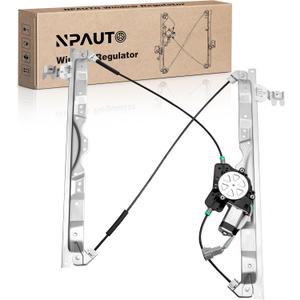 NPAUTO Front Left Driver Side Power Window Regulator with Motor Replacement for 04-15 Nissan Titan, Nissan Armada, Infiniti QX56, 2004 2005 2006 2007 2008 2009 2010 2011 2012 2013 2014 2015, 748-524