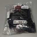 Shihanee 3 Pairs Women Winter Gloves with Fur Cuff Touchscreen Suede Red Black Blue Gloves Fleece Lined Bow Tied Cold Weather Warm Thermal for Texting Gifts Driving Running