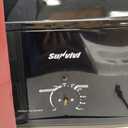 Sunvivi Roaster Oven, Electric Roaster Oven with Viewing Lid, 28lb 24-Quart Turkey Roaster with Unique Defrost/Warm Function, Large Roaster with Removable Pan & Rack, Stainless Steel, Black