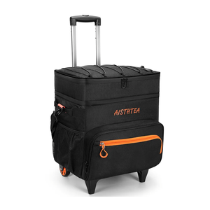 Rolling Cooler with Wheels and