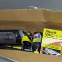 Shark VACMOP Cordless Hard Floor Cleaner, Vacuum and Spray Mop, Powerful Suction, Lightweight, LED Headlights, Includes 4 Disposable Pads, 12oz Multi-Surface Cleaning Solution, Gray, VM252