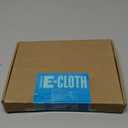 E-Cloth Glass & Polishing Cloth - Microfiber Cleaning Towel Cloth for Windows, Cars, Mirrors, Eyeglasses, & More, Streak Free Clean, Reusable & Machine Washable - Assorted Colors (4 Pack)