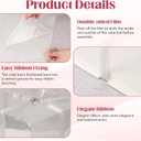 2 Pack Clear Cake Boxes 10x10x9 in, Transparent Cake Carrier Box with Lid, Tall Cake Packaging Box with Ribbon, Clear