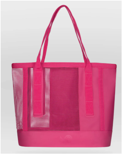 FF05 Large Mesh Beach Tote Pink