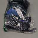 PHOEPET No Pull Dog Harness Medium Reflective Front Clip Vest with Handle,Adjustable 2 Metal Rings 3 Buckles,[Easy to Put on & Take Off](L, Royal Blue)