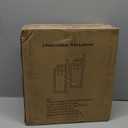 BesLowe Outdoor Wall Light Fixtures, Exterior Waterproof Wall Lanterns, Porch Sconces Lighting with E26 Sockets, Modern White Outside Lights for House Patio Front Door Entryway, 2-Pack