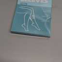 BSERA Calf Compression Sleeve Women, 2 Pairs 15-20mmHg Calf Support Footless Compression Socks Stockings for Shin Splints, Varicose Veins, Recovery (Nude/Skin, Medium)