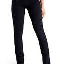 Yogipace Women's 5-Pocket Straight Leg Yoga Dress Pants,Slim Fit Stretch Comfort Pants,33",Black,Size S