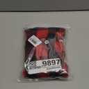 Malier Winter Coat for Dogs  Classic Plaid Fleece Cold Weather Jacket With Pocket, Windproof Warm Vest Clothes for Small Medium Large Dogs (Red, Medium)