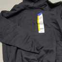 Gildan Youth Hoodie Sweatshirt, Style G18500B (Large, Black)
