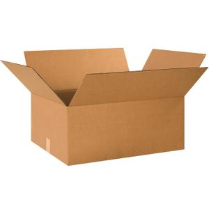 BOX USA 24x18x10 Corrugated Boxes, Large, 24L x 18W x 10H, Pack of 10 | Shipping, Packaging, Moving, Storage Box for Home or Business, Strong Wholesale Bulk Boxes