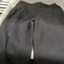 G4Free Flurrylux Cotton Fleece Lined Sweatpants Women Elastic Waist Wide Leg Lounge Pants Warm Winter (Medium, Black)