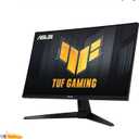 ASUS TUF Gaming 27 1440P HDR Monitor (VG27AQ3A) QHD (2560 x 1440), 180Hz, 1ms, Fast IPS, 130% sRGB, Extreme Low Motion Blur Sync, Speakers, Freesync Premium, G-SYNC Compatible, HDMI, DisplayPort