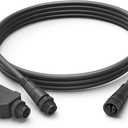 Philips Hue Outdoor 8-Foot Cable and T Connector - Connect Your Hue Outdoor Low Voltage Lights - 1 Pack - Requires Hue Bridge - Weatherproof