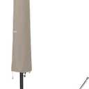 Umbrella Cover for 6ft to 9ft Patio Umbrellas, Waterproof and Durable Market Umbrella Cover with Zipper and Rod